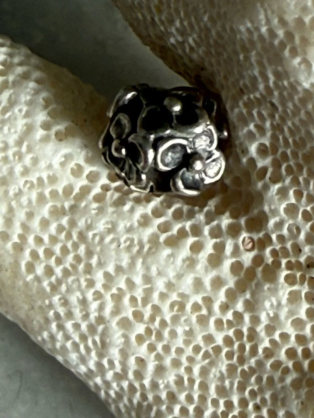 Trollbeads Sterling Silver Floral Charm Bracelet - Silver